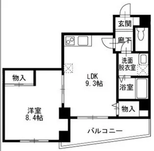 グランドマークコート【2階】の間取り