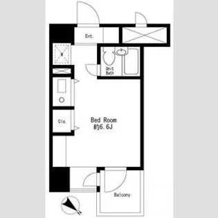 プライムアーバン大井町Ⅱ【7階】の間取り