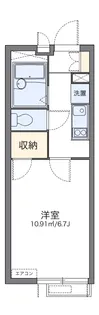 レオパレスT&T【1階】の間取り