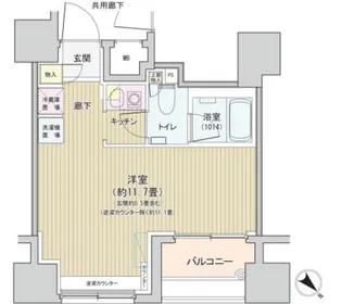 アネーロ銀座【3階】の間取り