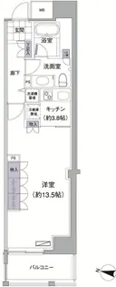 アビティ目黒【2階】の間取り