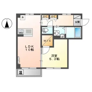 ロビュスト メゾン【3階】の間取り