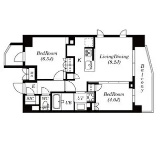 プラチナレジデンス【12階】の間取り