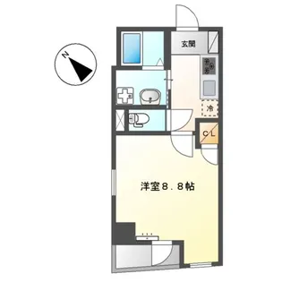 上池台ベルズ【3階】の間取り