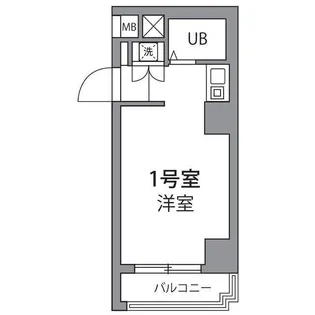 ワールドレジデンス大森【5階】の間取り