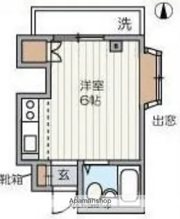 あらいコーポ【302号室】の間取り