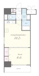 グレイスフルリッチ【9階】の間取り