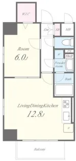 グラン ククナ【4階】の間取り
