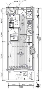 メインステージ南蒲田【4階】の間取り