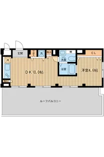 アーデン目黒不動前【5階】の間取り