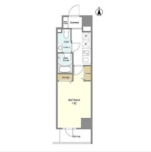SUNRISE OMORI【9階】の間取り