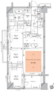 OPUS RESIDENCE MEGURO SENZOKU【1階】の間取り