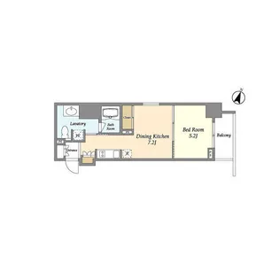 リエトコート元赤坂【8階】の間取り