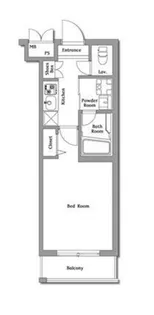 ハーモニーレジデンス羽田ウエスト002【2階】の間取り