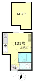 インベストビギン羽田7【1階】の間取り