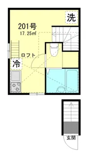 GRANPOZO大井町【2階】の間取り