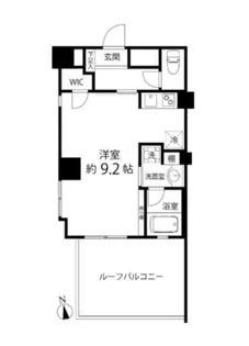 DUO STAGE白金高輪【6階】の間取り
