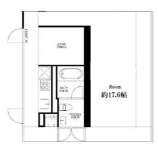 GーFLAT【2階】の間取り