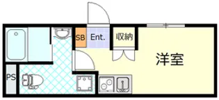 サザンゲート蒲田【1階】の間取り