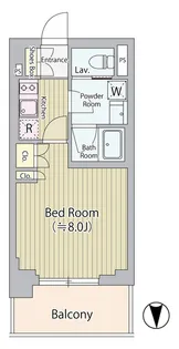 N’sウエスト蒲田【6階】の間取り