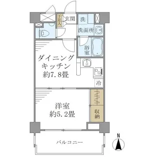 カナルグランデ【3階】の間取り