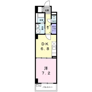 グランシルバ大森【2階】の間取り