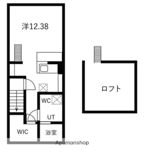 CALICO羽田【2階】の間取り