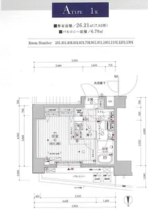 メインステージ浅草国際通り【12階】の間取り