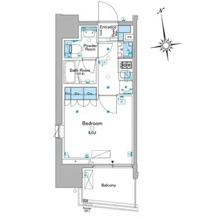 ルフォンプログレ品川大井【11階】の間取り