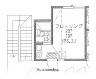 カーサフェリース8【2階】の間取り