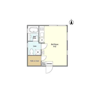 ASTILE麻布十番【2階】の間取り