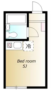 パステルハウス馬込【A号室号室】の間取り