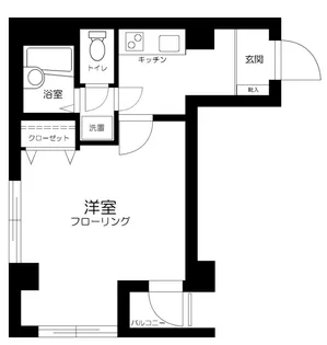 東京都品川区二葉4丁目【マンション】の間取り