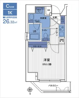 HF三田レジデンスⅡ【11階】の間取り