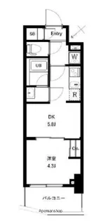 アーバンパーク東六郷Ⅱ【5階】の間取り