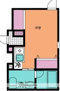 ASHER蒲田【103号室】の間取り