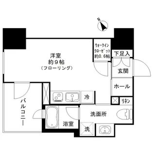 パークホームズ浜松町【8階】の間取り