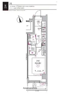 RELUXIA品川中延【4階】の間取り