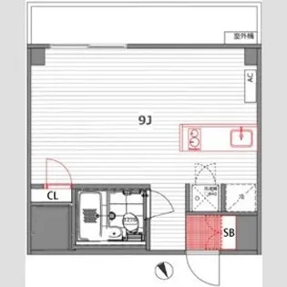 インペリアル六本木1号館【2階】の間取り
