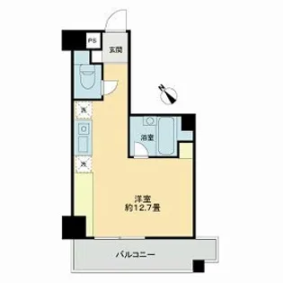 THE BLUE 8【2階】の間取り