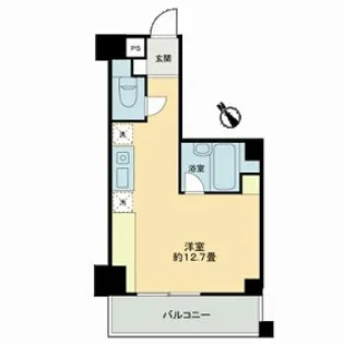 THE BLUE 8【4階】の間取り