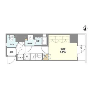 シーズンフラッツ元浅草4丁目【2階】の間取り