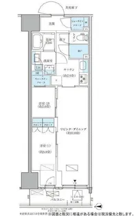 パークアクシス品川天王洲アイル【8階】の間取り