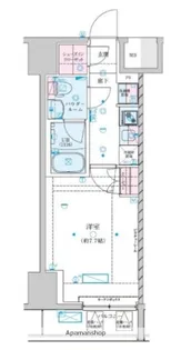 ジェノヴィア川崎Ⅶ【2階】の間取り