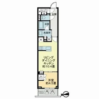 BRUN PILIER日本橋【7階】の間取り