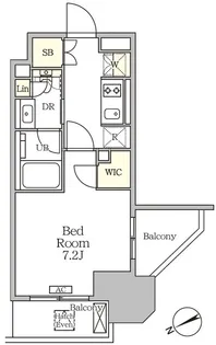 ザ・パークハビオ大森山王【12階】の間取り