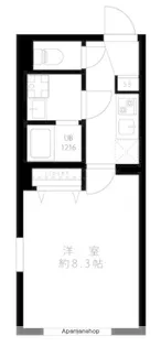 LEGALAND大井町ANNEX【1階】の間取り