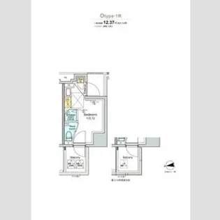 TOMORE品川中延【3階】の間取り