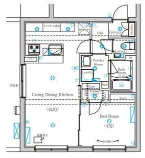 MIND KOJIYA【4階】の間取り