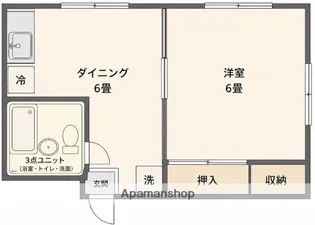 ハイム千鳥【2階】の間取り